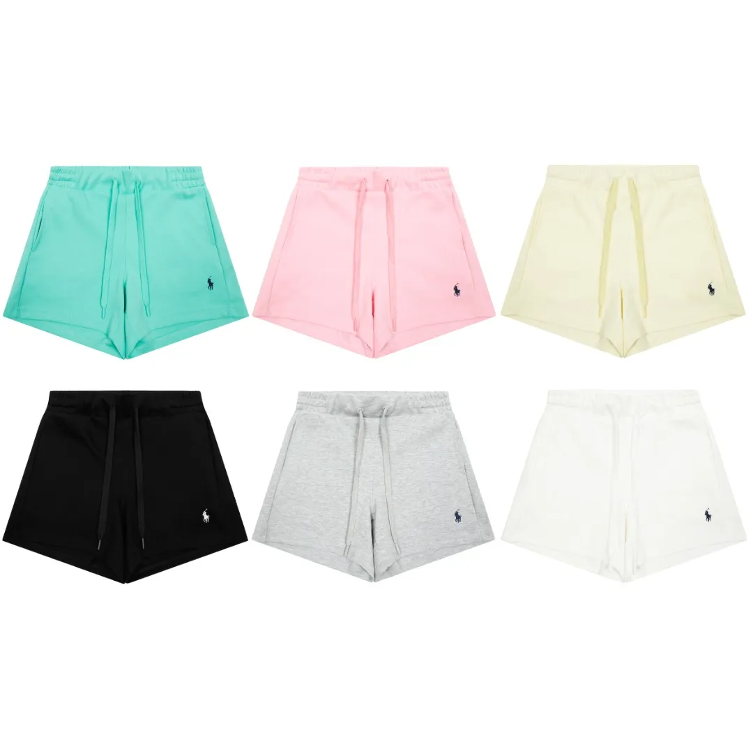 P146 💰 "Top Quality" Style Number: D910# [Ralph Lauren Paul Small Label War Horse Basic Women's Shorts] ✅Slim and sexy slim-fitting model for hot girls, six-color colorful hair ✅Summer fresh, classic and versatile drawstring basic classic shorts ✅Lazy style must-have item, small fresh feeling on the upper body ✅Air cotton is soft, comfortable and breathable, retro and textured ✅Specialized for platform live broadcast, wholesale entity, summer running volume ✅Simple and easy to match, light American style, super great ✅Standard for summer, small and sexy is YYDS, a must for petite girls Size: S-L #Elastic waistline can be stretched Color: Black White Gray Pink Apricot Green